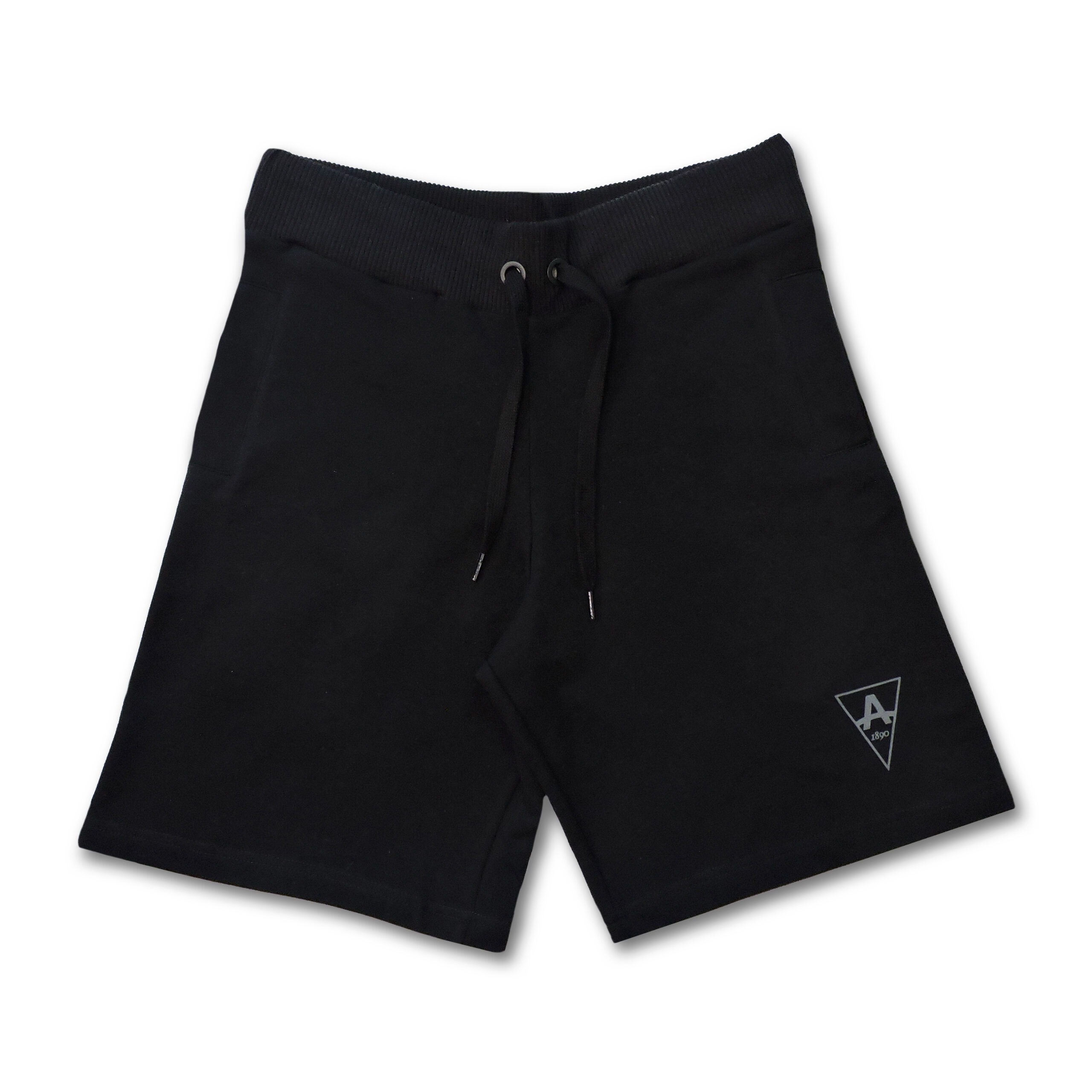 BERMUDA MOLECOTON PRETA MASCULINA