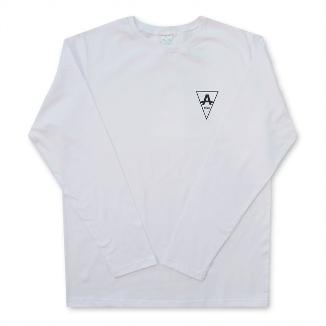 CAMISETA ALGODÃO MANGA LONGA BRANCA UNISSEX