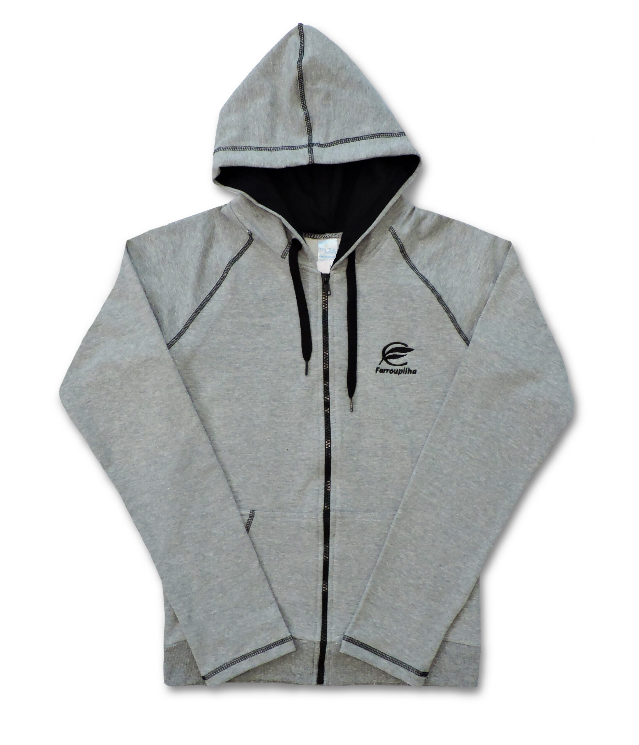 CANGURU MOLECOTON CINZA FEMININO