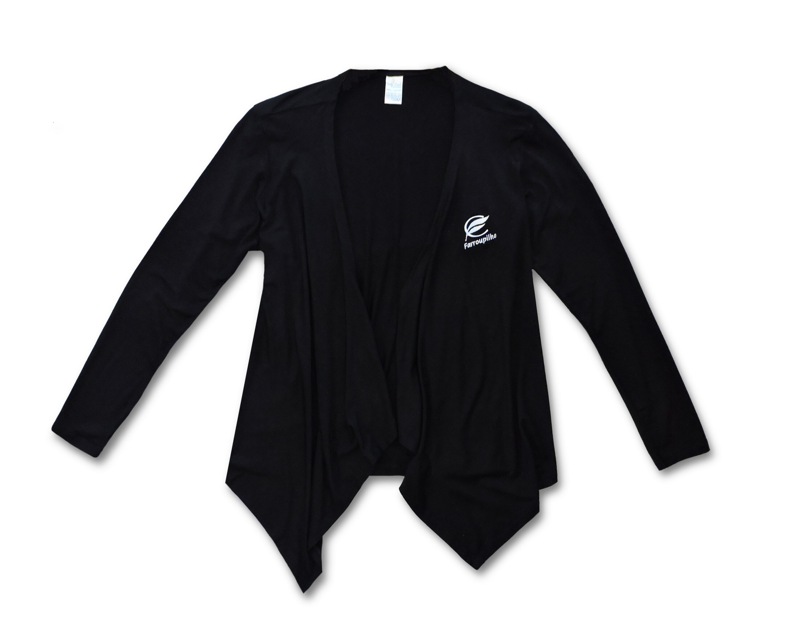 KIMONO VISCOLYCRA PRETO FEMININO