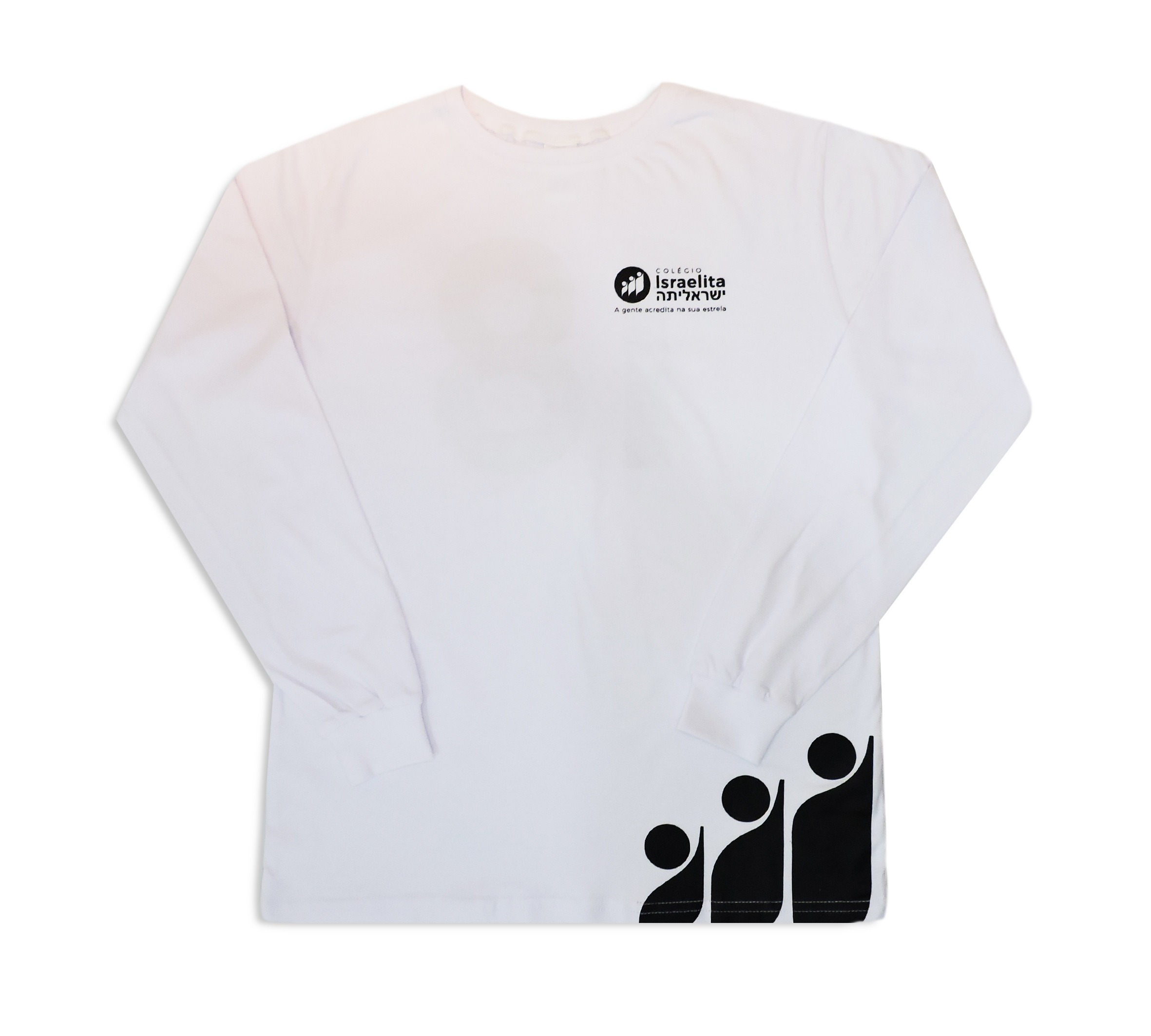 camiseta manga longa algodao br