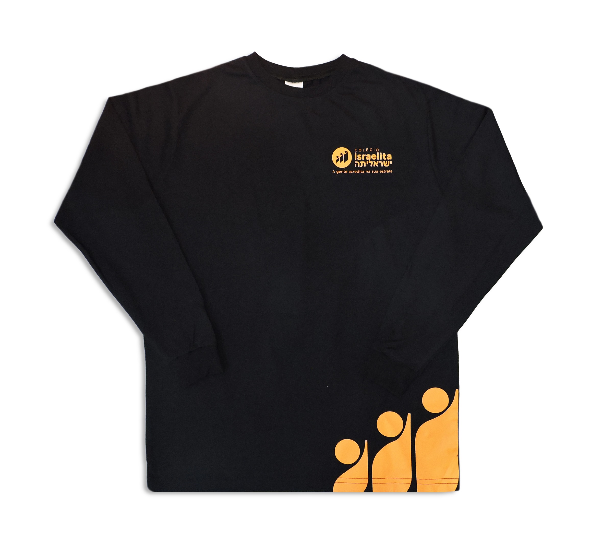 camiseta manga longa algodao