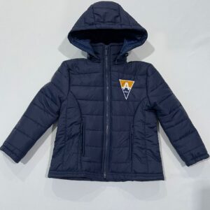 Jaqueta nylon com Microsoft azul marinho