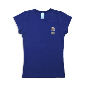 Baby Look Manga Curta Cotton Feminina