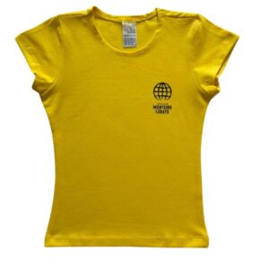 Baby Look Manga Curta Cotton Feminina
