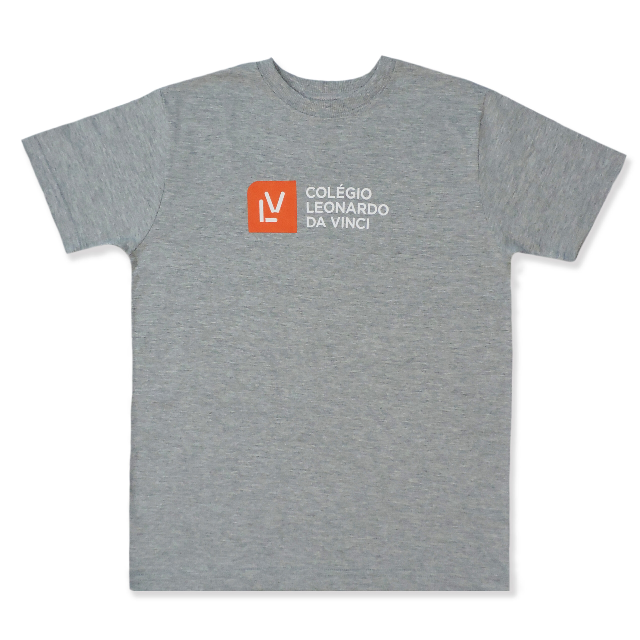 CAMISETA MANGA CURTA ALGODÃO CINZA