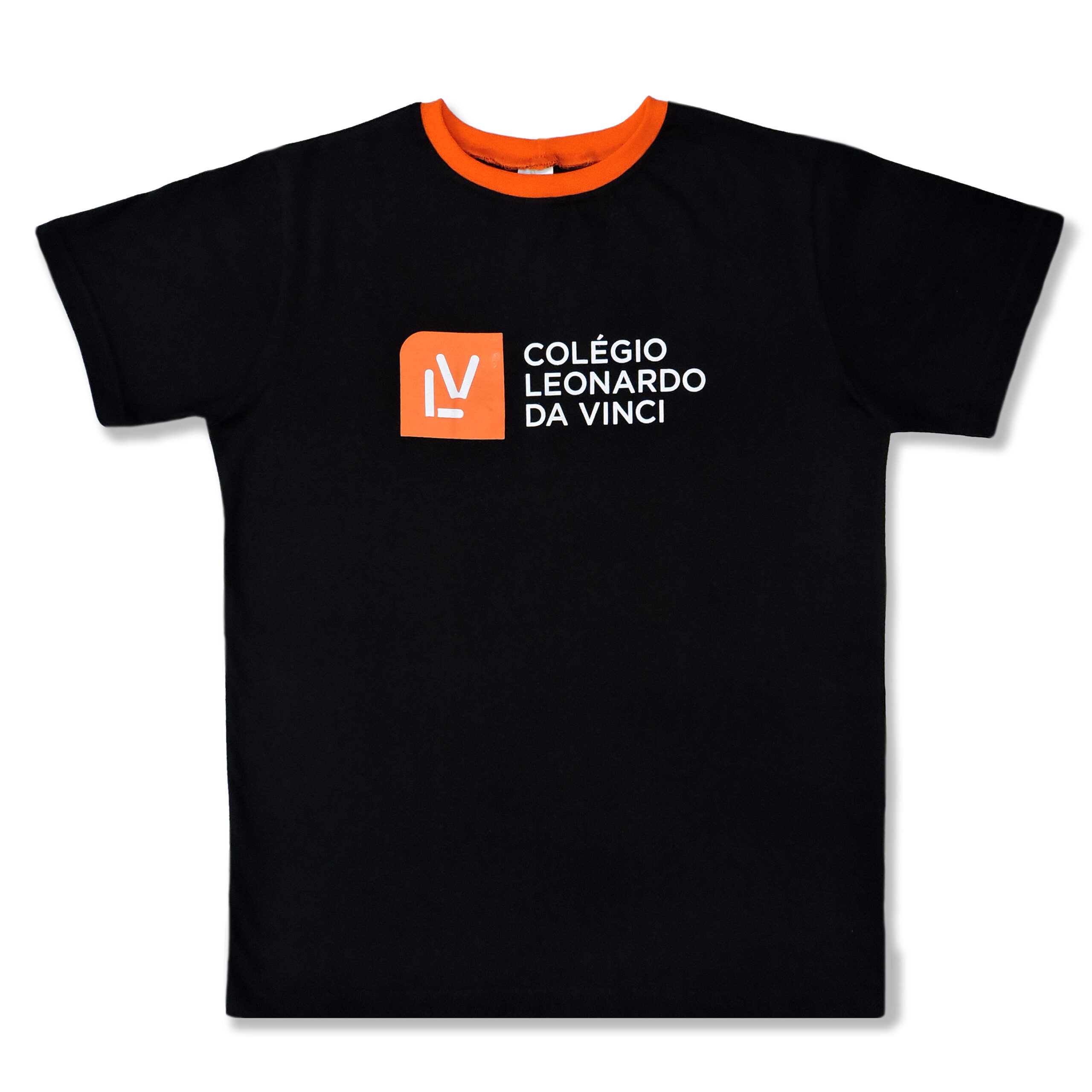 CAMISETA MANGA CURTA ALGODÃO PRETA